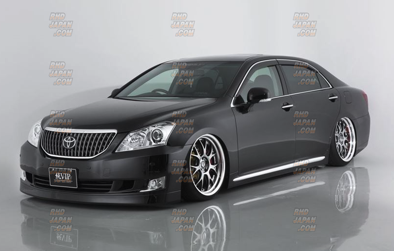 Aimgain 純VIP Side Step Set FRP - Crown Majesta URS206 - RHDJapan